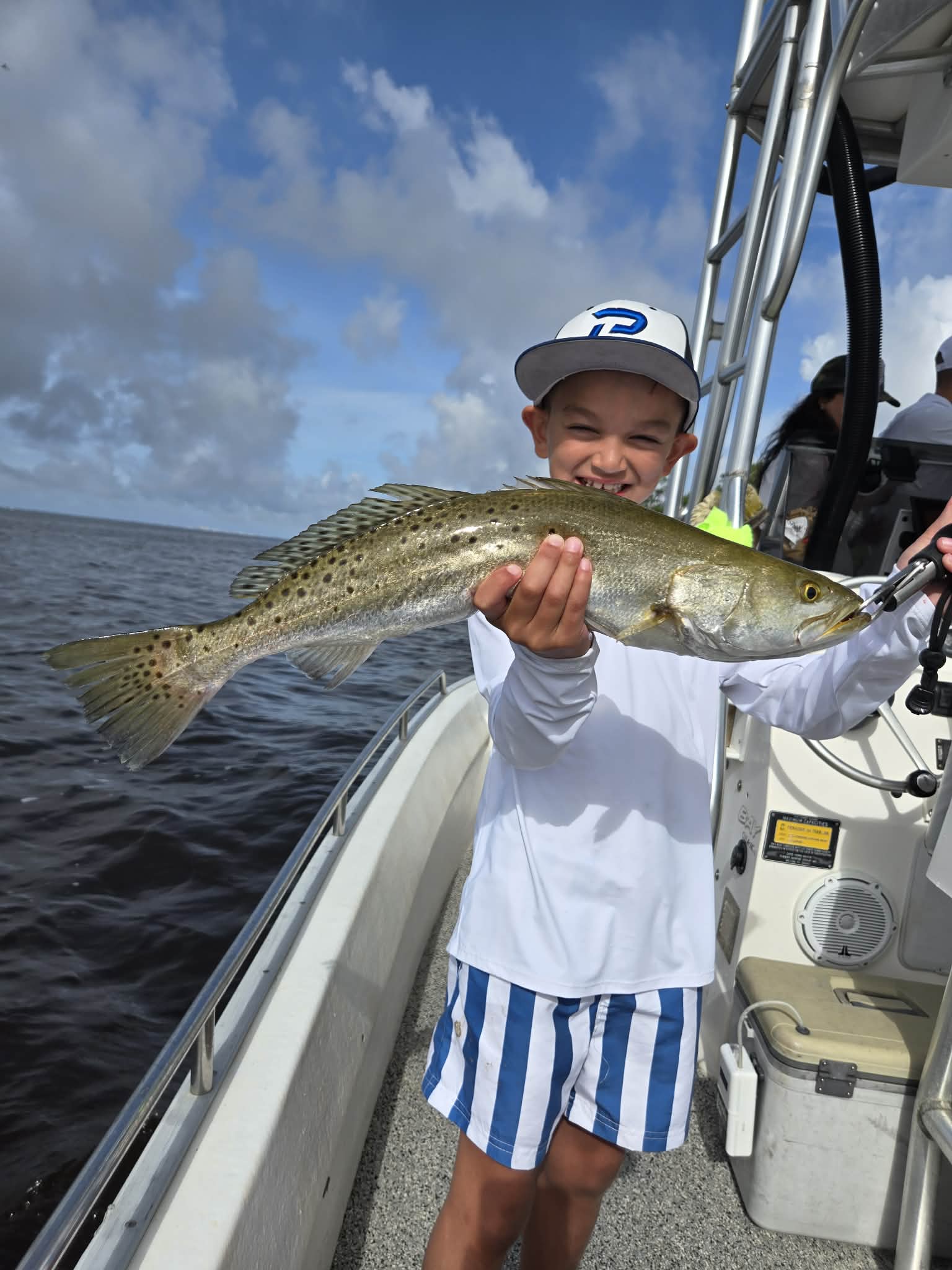 Successful fishing charter on the waters around 30A